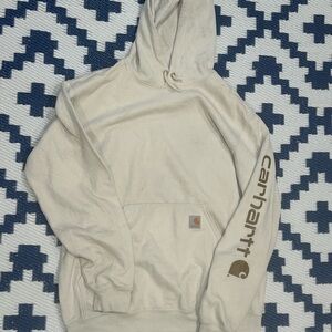 Carhartt Hoodie Loose Fit Sleeve Spellout Men’s M